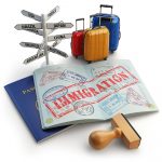 Passport that says immigration Passport that says immigration