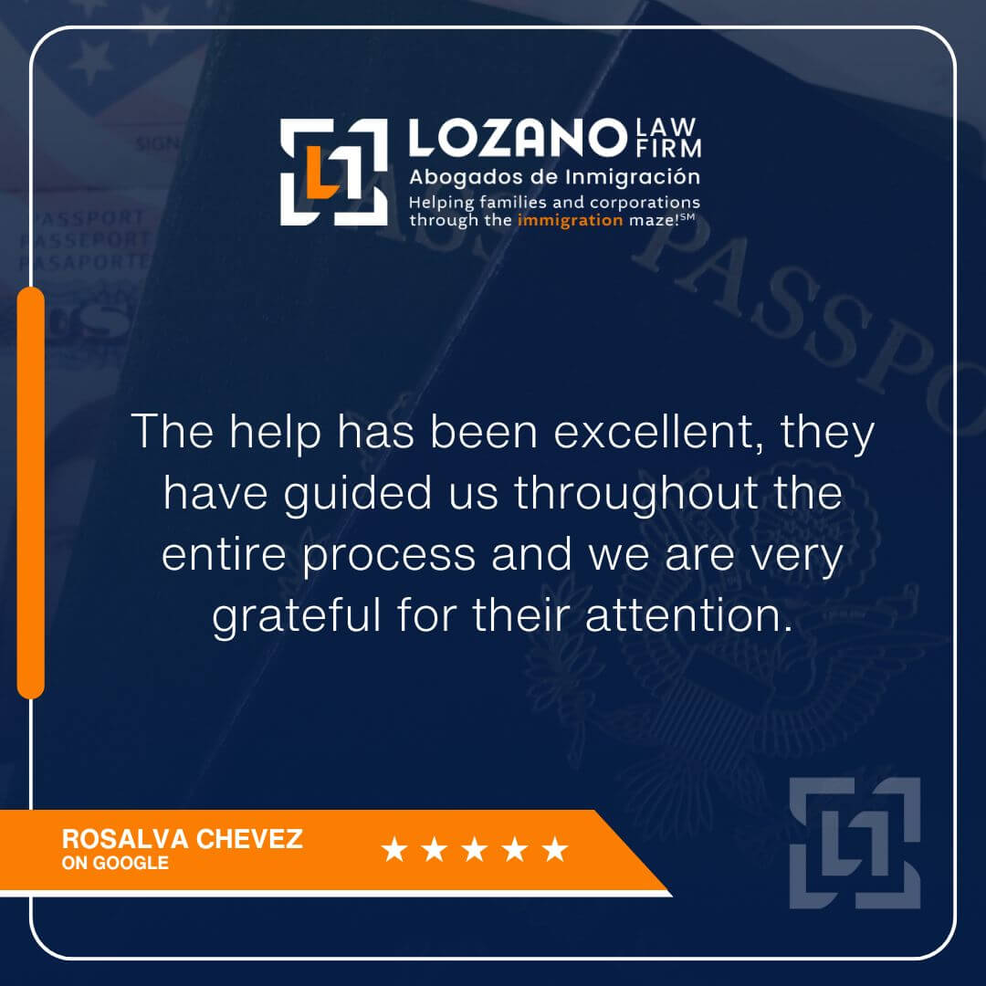 Lozano Law Firm Abogados De Inmigración Review Image Rosalva Chevez