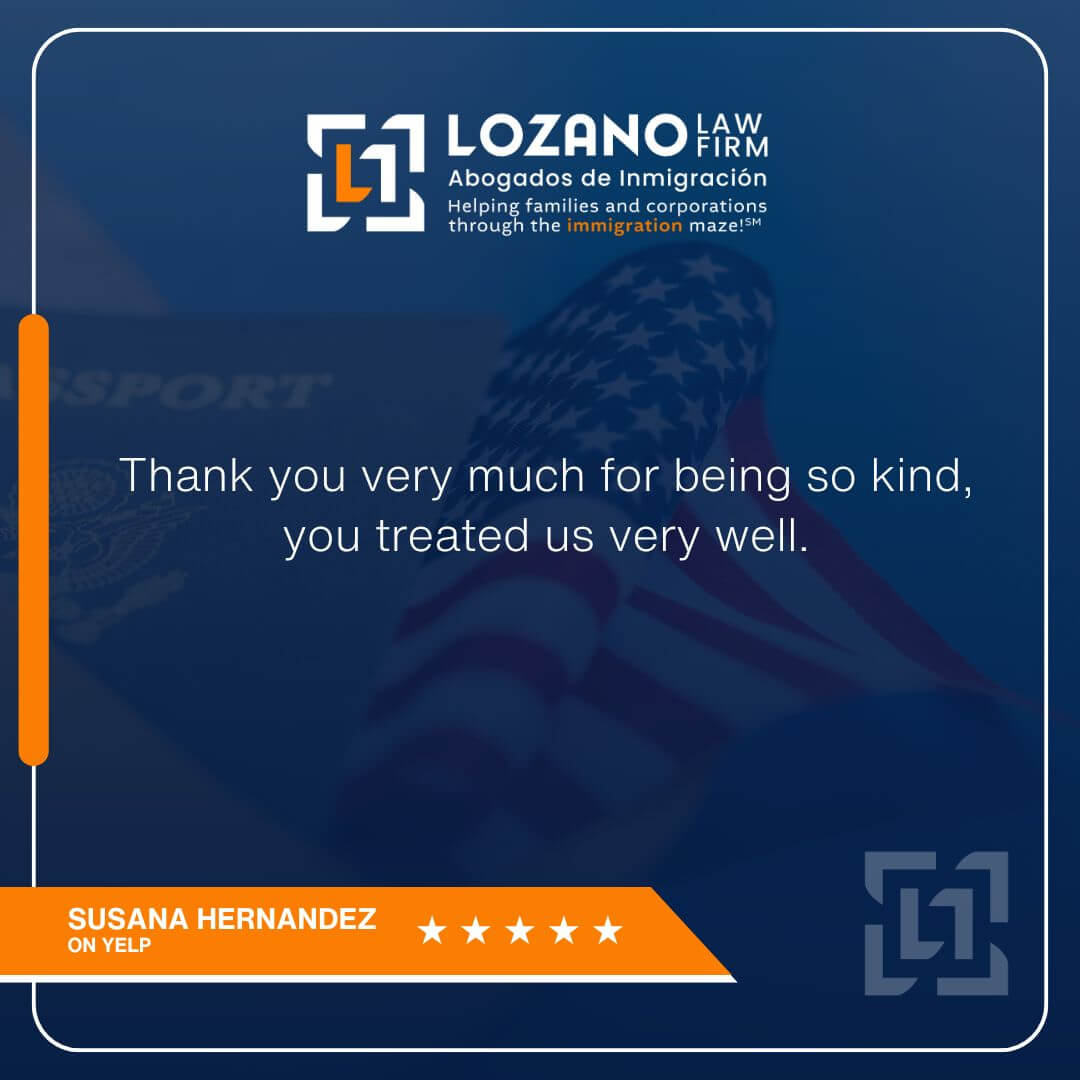 Lozano Law Firm Abogados De Inmigración Review Image Susana Hernandez